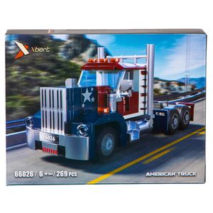 Xbert American Truck 269 Pieces 20.9cm Long